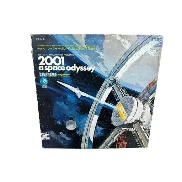 2001 A Space Odyssey Original Soundtrack LP Vinyl Gatefold 1968 MGM S1E-13 ST - Picture 1 of 10
